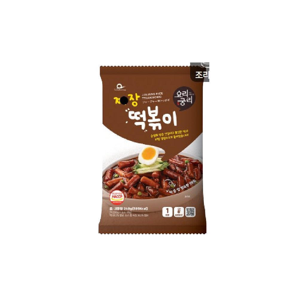 SEMCHORONG Jiajang Tteokbokki Pouch 240g (Case 16)