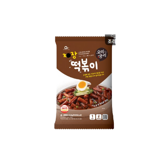 SEMCHORONG Jiajang Tteokbokki Pouch 240g (Case 16)