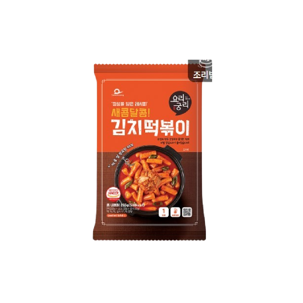 SEMCHORONG Kimchi Tteokbokki Pouch 283g (Case 16)