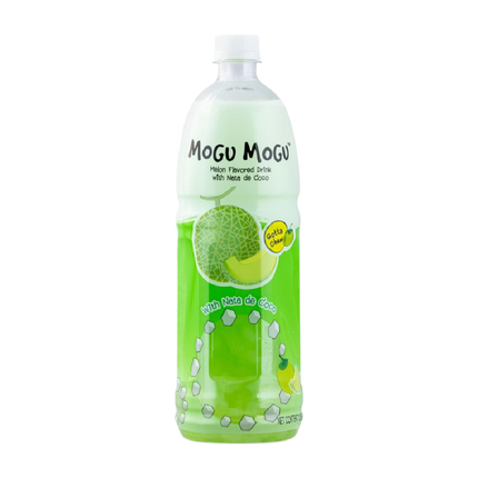 MOGU MOGU Nata De Coco Drink Melon Flavour 1L (Case 12)