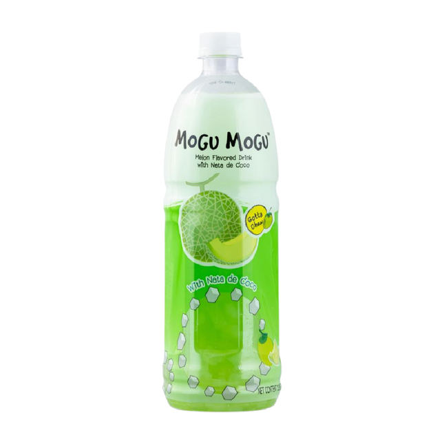 MOGU MOGU Nata De Coco Drink Melon Flavour 1L (Case 12)