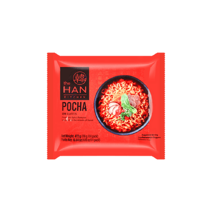 THEHAN Pocha Spicy Ramyun 118g (Case 32)