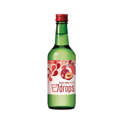 7DROPS Soju Plum Alc. 12% 360ml x 20 (Case 20)