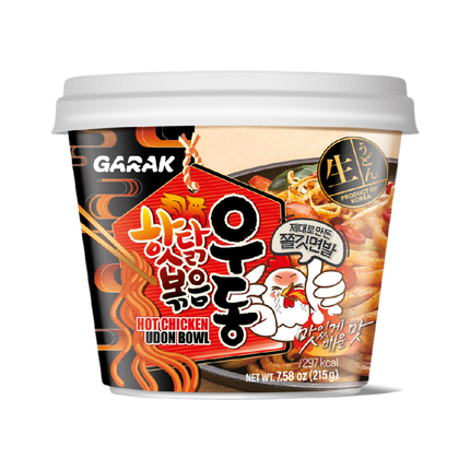 GARAK Hot Chicken Udon Bowl 215g (Case 12)