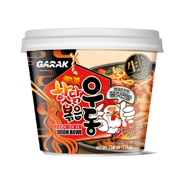GARAK Hot Chicken Udon Bowl 215g (Case 12)