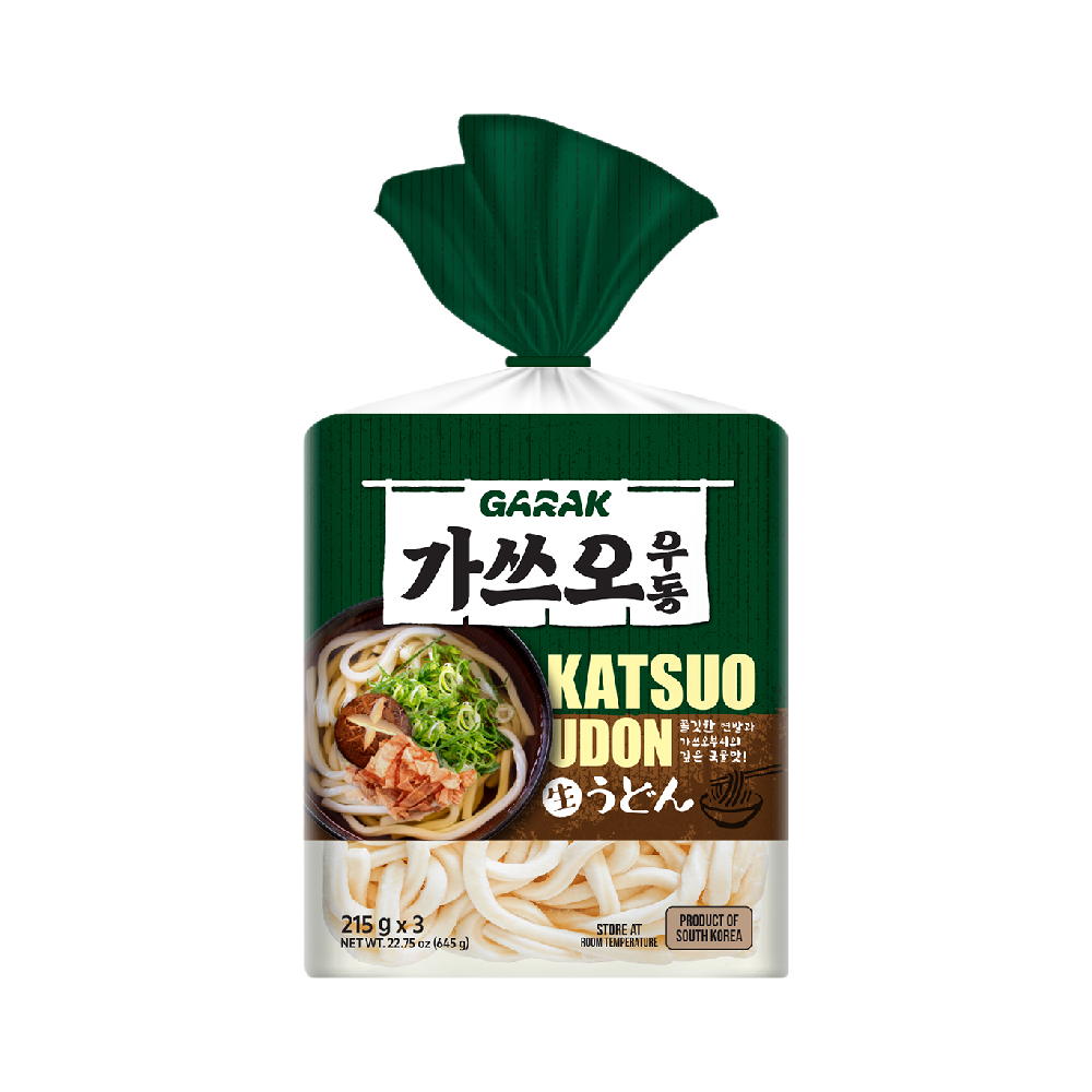 GARAK Katsuo Udon 3pcs 645g (Case 12)