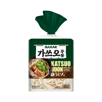 GARAK Katsuo Udon 3pcs 645g (Case 12)