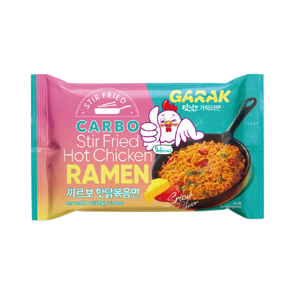 GARAK Carbonara Hot Chicken Stir-fry Ramen 145g (Case 40)