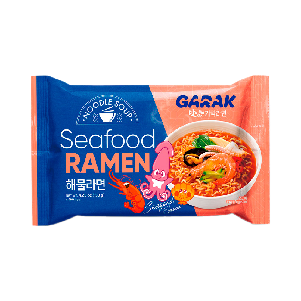 GARAK Seafood Flavour Ramen 120g (Case 40)