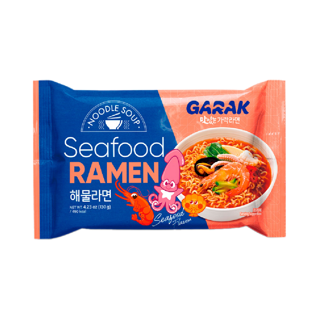 GARAK Seafood Flavour Ramen 120g (Case 40)