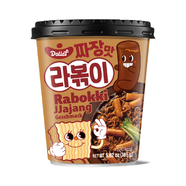 DELIEF Rabokki Jjajang Flavor 165g (Case 24)