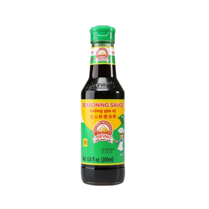 GOLDEN MOUNTAIN Seasoning Soy Sauce 200ml (Case 24)