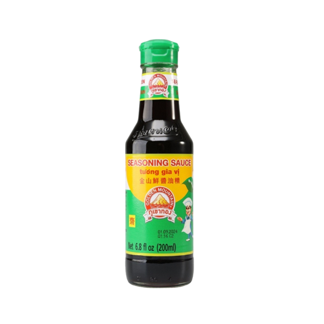 GOLDEN MOUNTAIN Seasoning Soy Sauce 200ml (Case 24)