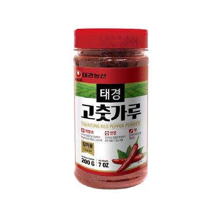 TAEKYUNG Red Pepper Powder (Coarse) 200g (Case 35)