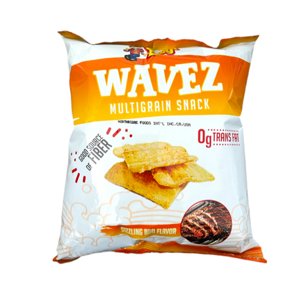 CHICKBOY Wavez Multigrain Sizzling BBQ Flavor 75g (Case 30)