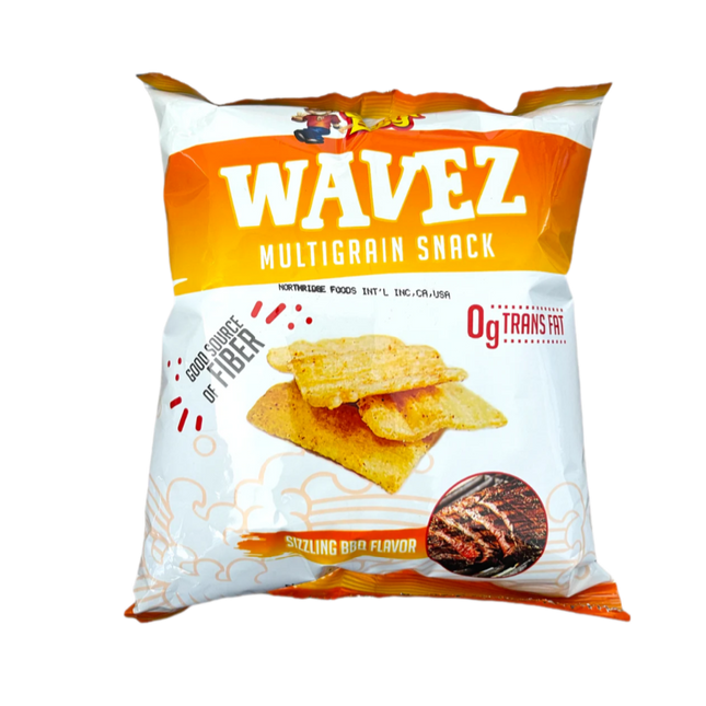 CHICKBOY Wavez Multigrain Sizzling BBQ Flavor 75g (Case 30)