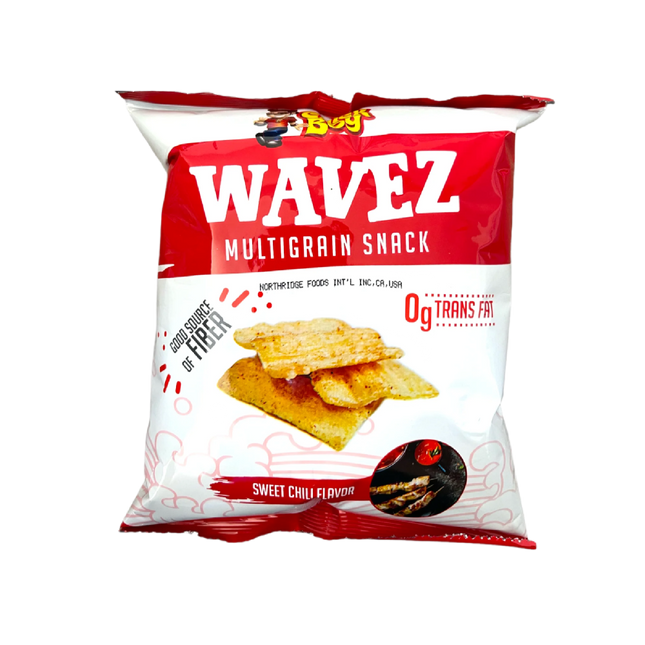 CHICKBOY Wavez Multigrain Sweet Chilli Flavor 75g (Case 30)