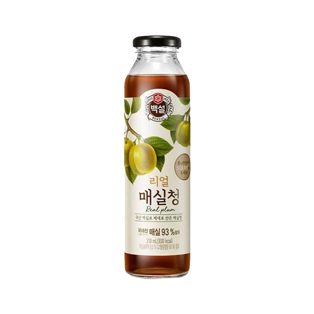CJ BEKSUL Real Plum Syrup 310ml (Case 15)