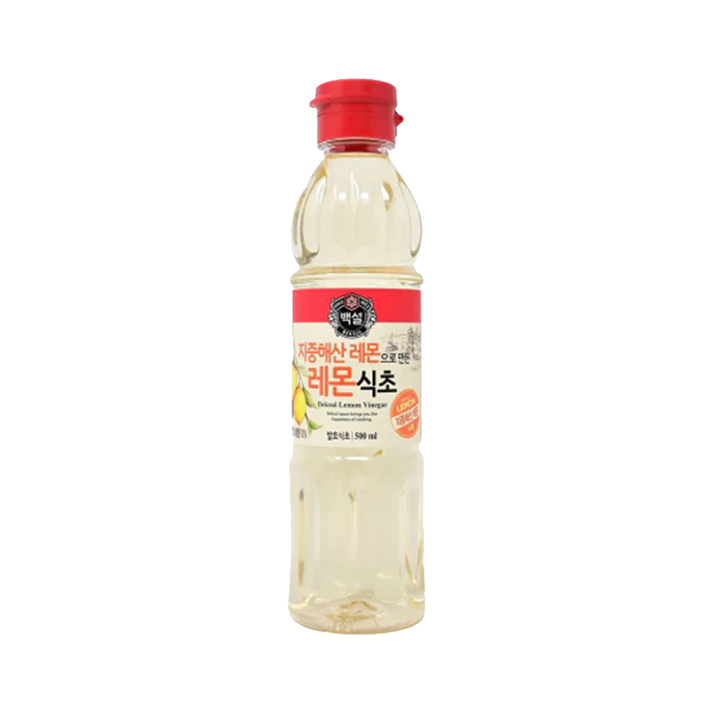 CJ BEKSUL Lemon Vinegar 500ml (Case 24)