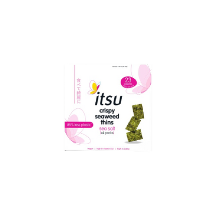 ITSU Crispy Seaweed Thins Multipack (4pcs) 20g (Case 8)