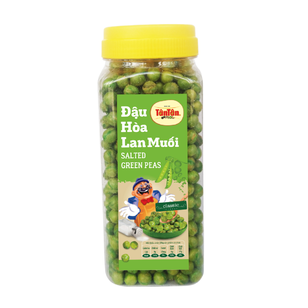 Tan Tan Salted Green Peas 190g (Case 24)