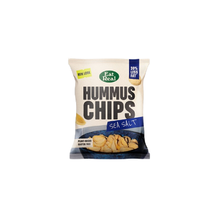 EAT REAL Hummus Chips Sea Salt 45g (Case 18)