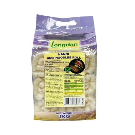 Longdan Hanoi Rice Noodles Roll 1kg (Case 10)