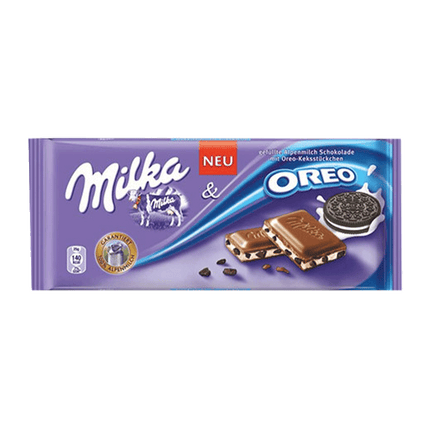MILKA Chocolate Oreo Cookies 100g (Case 22)