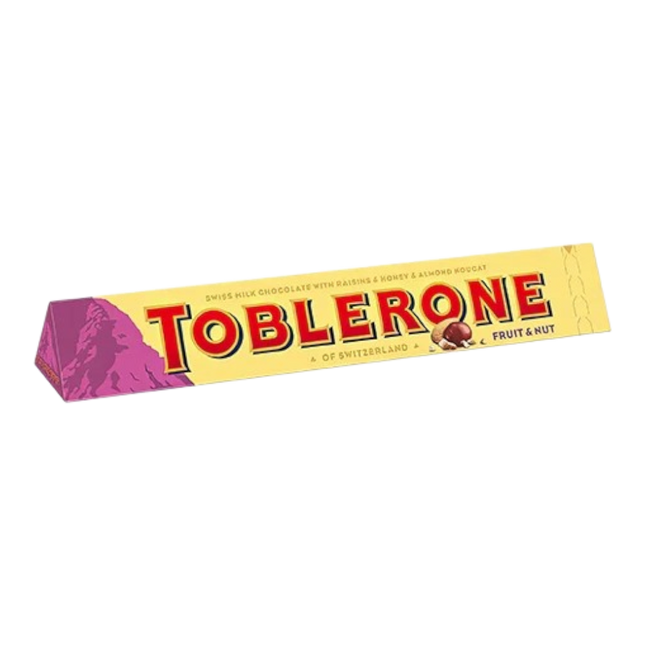 TOBLERONE SWISS Fruits & Nuts Chocolate 100g (Case 20)