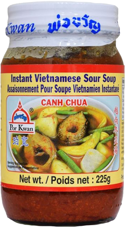 POR KWAN Instant Vietnam Sour Soup 225g (Case 24)