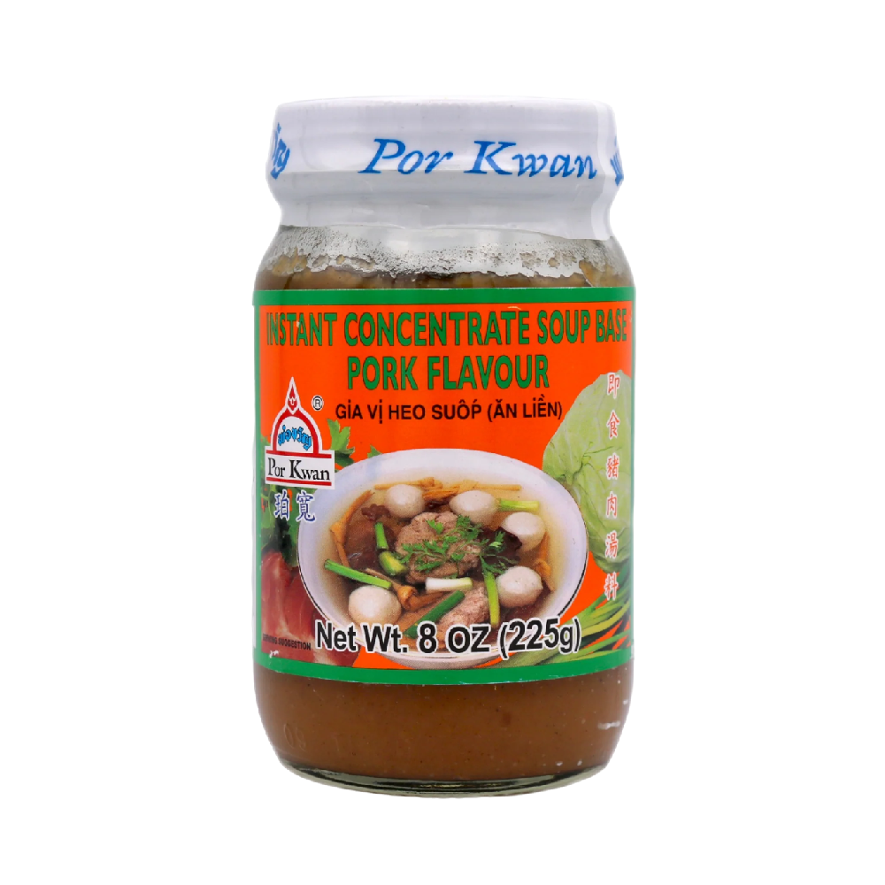 POR KWAN Instant Concentrate Soup Base Pork 225g (Case 24)