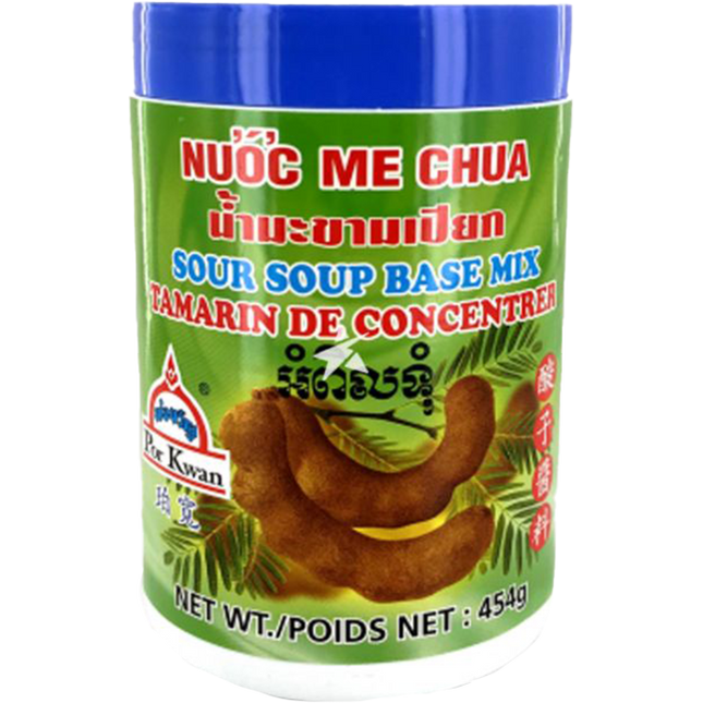 POR KWAN Concentrate Cooking Tamarind 454g (Case 24)