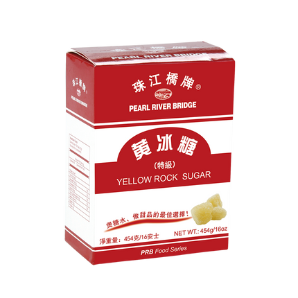 PEARL RIVER BRIDGE Yellow Rock Sugar 454g (Case 50)