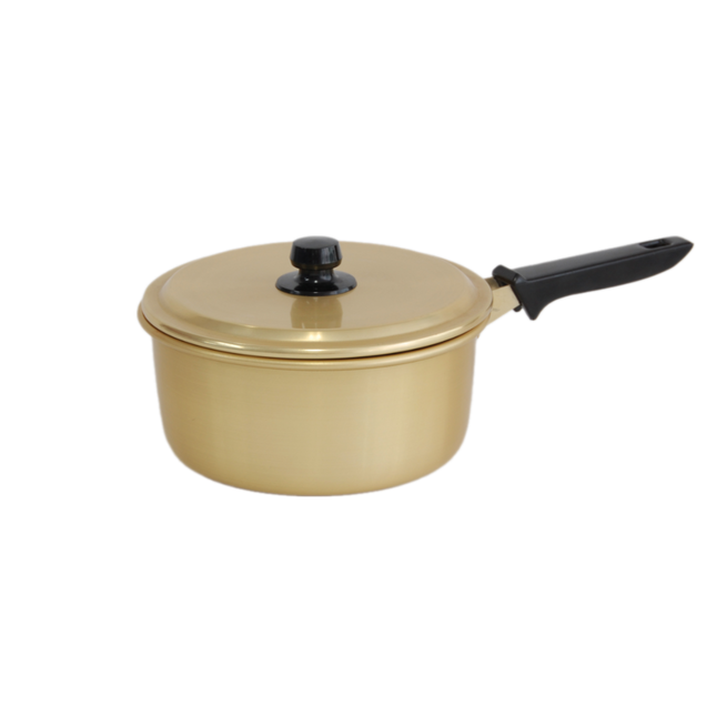 CHEFLINE Single Handle Yellow Pot 16cm (Case 10)
