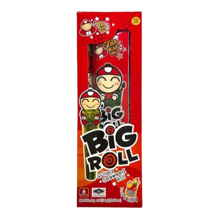 TAOKAENOI Big Roll Grilled Seaweed - Spicy 27g (Case 12)