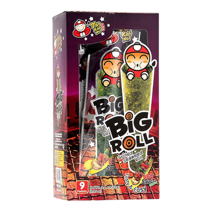 TAOKAENOI Big Roll - BBQ (9pcs) 27g (Case 12)