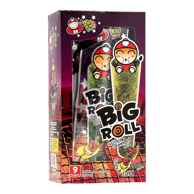 TAOKAENOI Big Roll - BBQ (9pcs) 27g (Case 12)