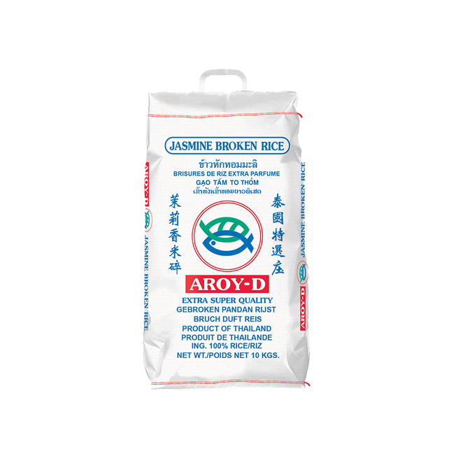 AROY-D Superior Broken Fragrant Rice 10kg (Unit)