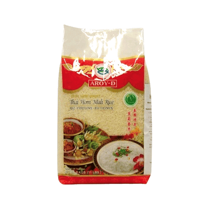 AROY-D Jasmine Fragrant Rice (Hom Mali) 5kg (Case 5)