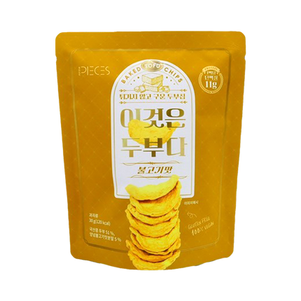 ALL THE PIECES Baked Tofu Chips Bulgogi Flavour 30g (Case 50)