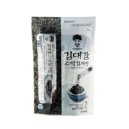 HAEDAMSOL Seaweed Flake Stick 7pcs 70g (Case 25)