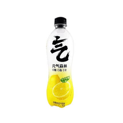 GENKI FOREST Sparkling Water-Lemon Soda 480ml (Case 15)