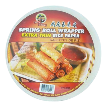 HONG Spring Roll Wrapper Extra Thin 16cm 250g (Case 40)