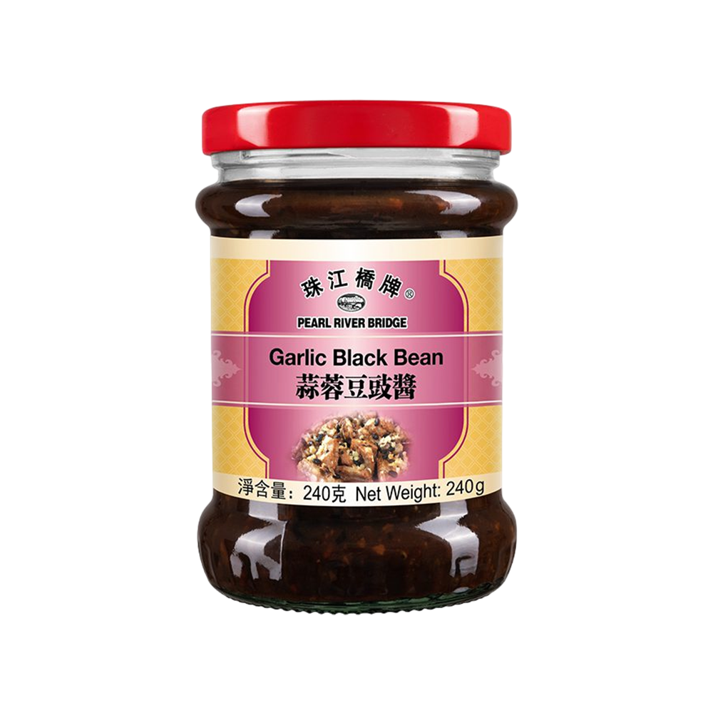 PEARL RIVER BRIDGE Black Bean Garlic Sauce  240g (Case 24)