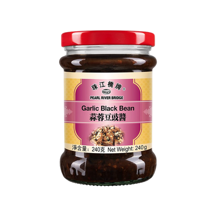 PEARL RIVER BRIDGE Black Bean Garlic Sauce  240g (Case 24)