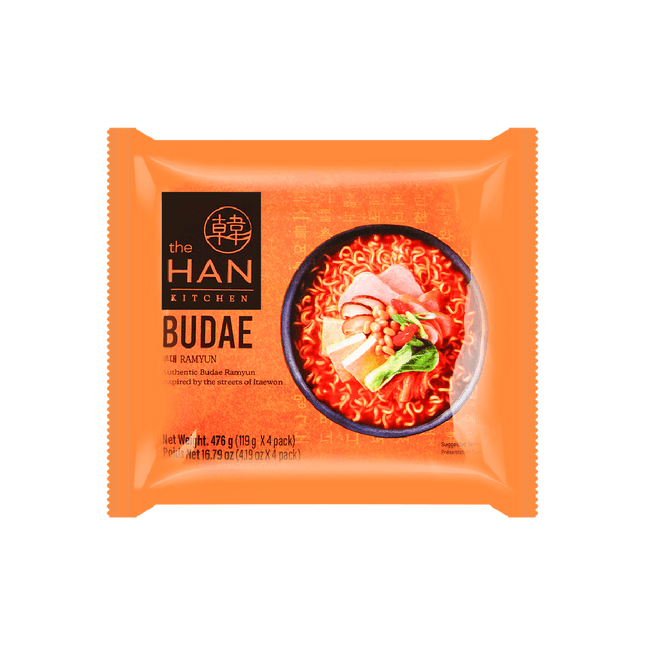 THEHAN Budae Army Stew Ramyun 119g (Case 32)