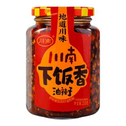 CHUAN NAN Spicy Chilli Sauce 208g (Case 12)