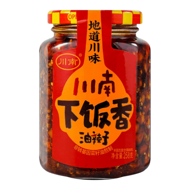 CHUAN NAN Spicy Chilli Sauce 208g (Case 12)
