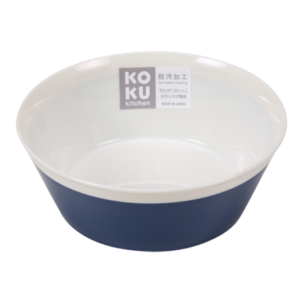 KOKUBO Round & Deep Plate - Small 14cm (Iron Blue) (Case 120)