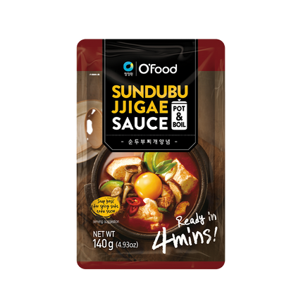 DS O'FOOD Sundubu jigae sauce 140g (Case 16)